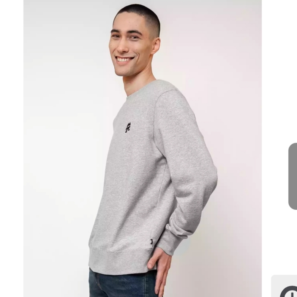 Monstercat Icon Gray Crewneck Sweater A7